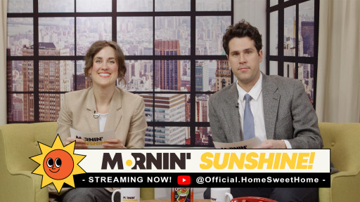 From Viral Sensations to Morning Show Hosts: Official.HomeSweetHome and Chuckle Rum Present 'Mornin' Sunshine!' a Hilarious New Take on a Morning Show
