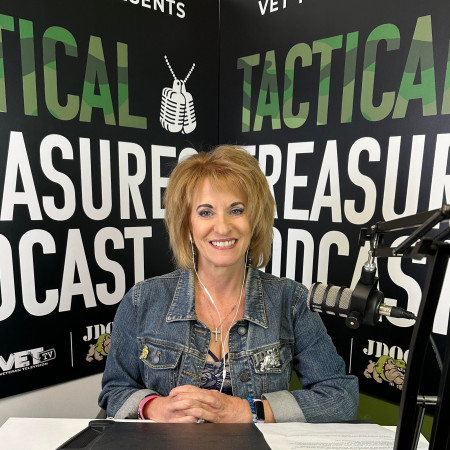 Tactical Treasures host Tracy "Mrs. JDog" Flanagan