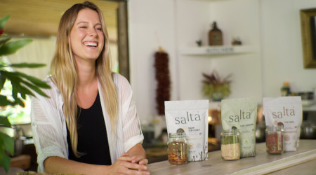 Morgan Lowry, CEO and Co-founder of SALTA