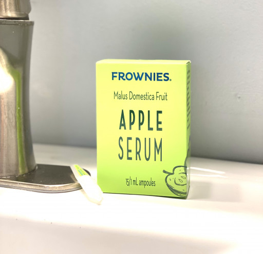 Natural Skincare Brand, Frownies, Releases New Skin-Renewing Apple Serum With the Power of Plant-Based Stem Cell Technology