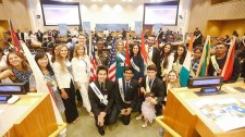Youth Delegates represent their countries at the International Human Rights Summit