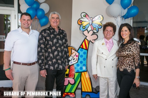 Craig and Martine Zinn, and Subaru of Pembroke Pines Chooses JAFCO as Beneficiary Charity for the Share the Love Event