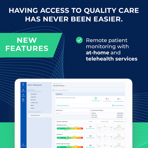 SportGait New Version 2.0 Connects Athletes and Patients Remotely With Healthcare Providers