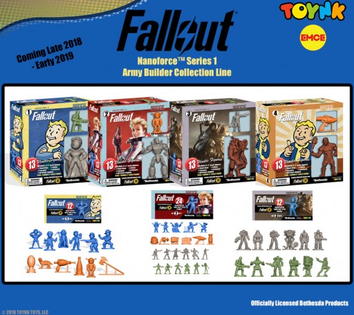 Toynk Toys' Highly Anticipated Fallout Product Line & Release Dates