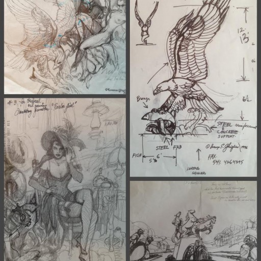Priceless Cache of Over 70,000 Lorenzo Ghiglieri Drawings Coming to Market in 2018 by Mark Russo, CEO of Treasure Investments