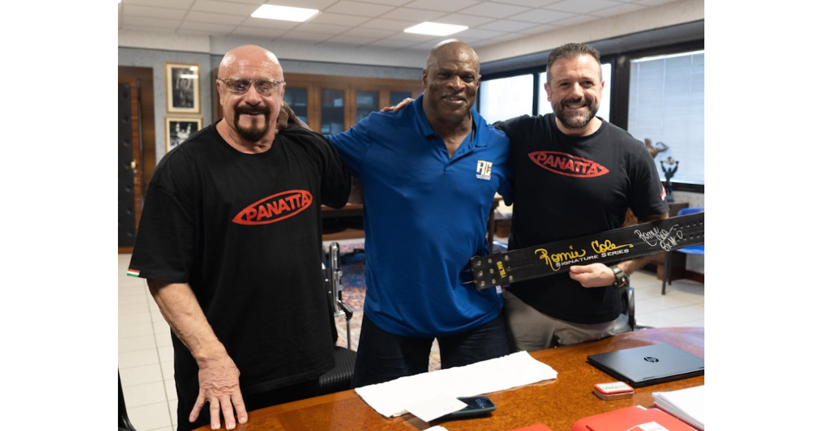 Ronnie Coleman Signature Series and Panatta Join Forces to Revolutionize the Fitness Industry