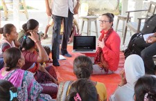 Dorene Petersen Teaching in Nepal