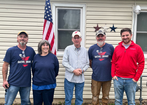 Alenco Honors Local Veteran With Free Shower Remodel in Recognition of Veterans Day for the Fifth Year in a Row