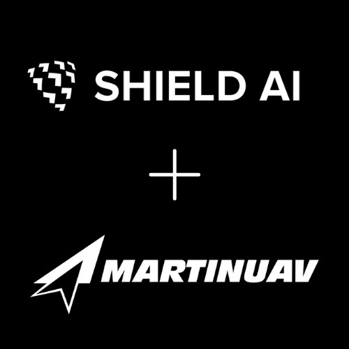 Martin UAV and Shield AI Logos
