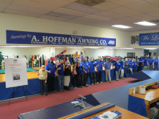 100% Vaccine Pledge by employees of A. Hoffman Awning