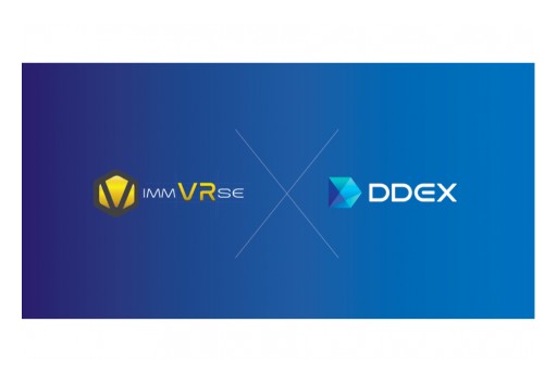 ImmVRse's IMVR Listed on DDEX - an Advanced Decentralised Exchange