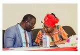 the Summit Host, Hon. Ignatius Baffour-Awuah, MP, and the Minister of Employment and Labour Relations