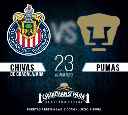 DroneCasts Announces Streaming Video Services for Chivas vs Pumas in Fresno CA on the 23rd