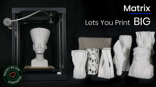 Cerambot Launches Eazao Matrix — The Ultimate Multi-Materials 3D Printer for Big Prints