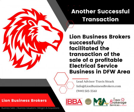 Lion Business Brokers Successful Sale