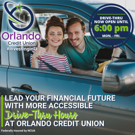 Orlando Credit Union Drives Extended Service with Extended Drive-Thru Hours
