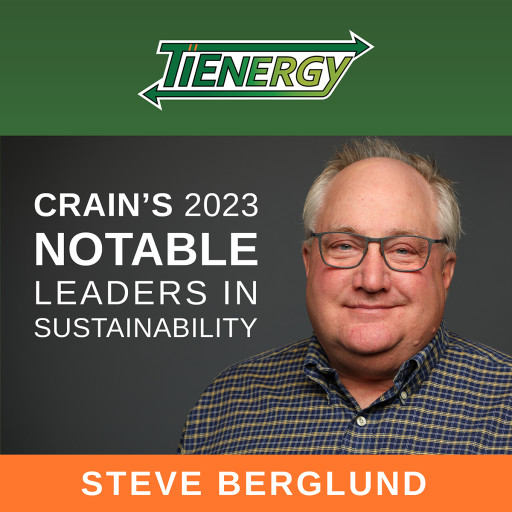TiEnergy’s Founder & President Steve Berglund Honored by Crain’s Business as a ‘Notable Leader in Sustainability’