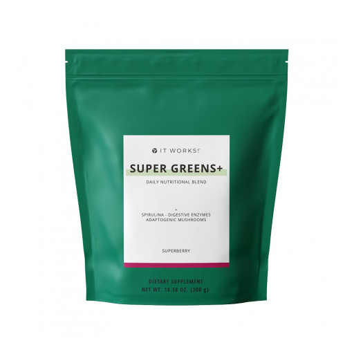 It Works! Releases Super Greens+ Daily Nutritional Blend