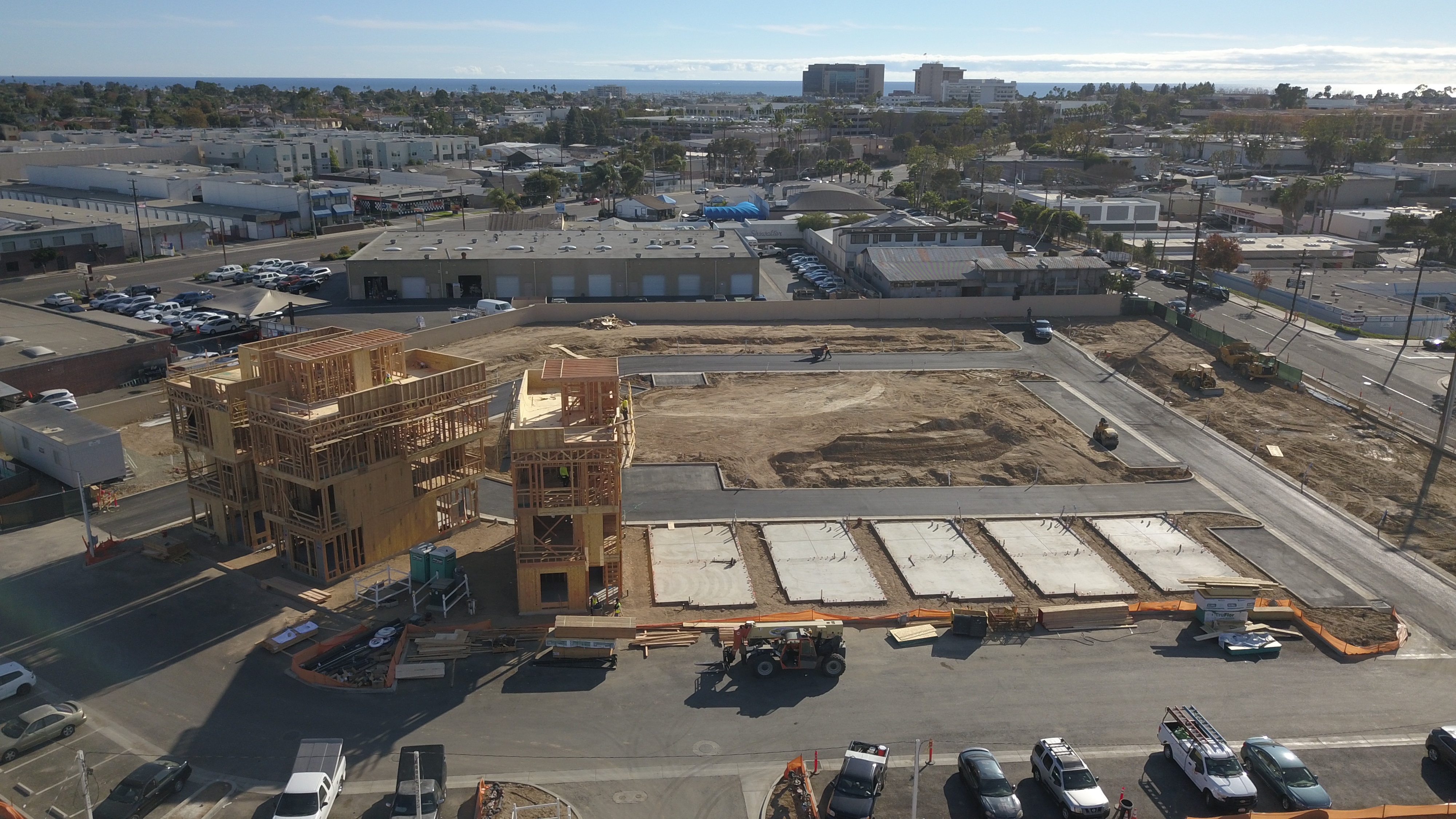Construction Underway for New Homes in Costa Mesa Coming Soon From