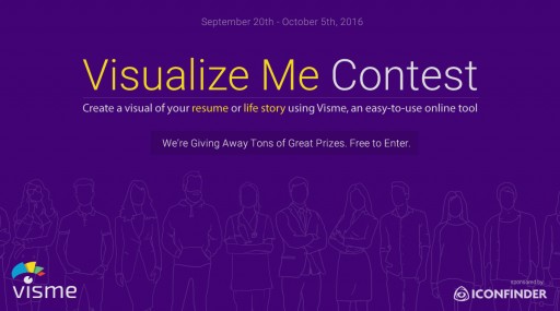 Visme Launches the "Visualize Me" Contest to Help Unleash Everyone's Inner Creativity