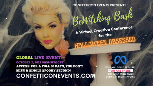 ConfettiCon Events LLC Launches Global Creative Halloween Party Conference in the Metaverse