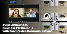 oVice, Inc. Partners with Zoom Video Communications, Inc.