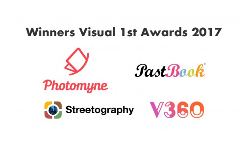 2017 Visual 1st Awards Go to Photomyne, PastBook, V360, and Streetography