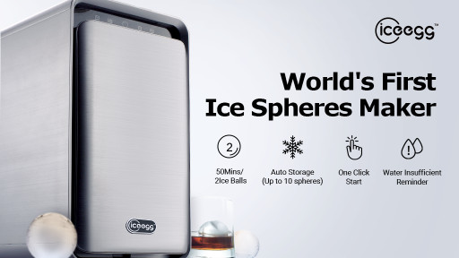 Iceegg Announces Launch of Worlds First Home Use Ice Spheres Maker