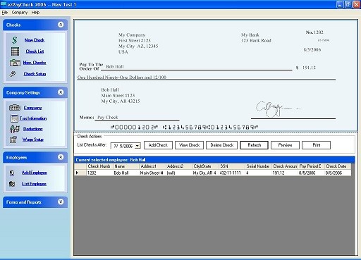 EzPaycheck Payroll Software Updated For Businesses To Easily Override Calculated Taxes