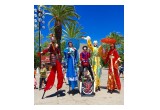 Stilt Circus at the California State Fair