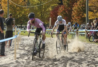 Riders battle the sand at the 2016 Silver Goose