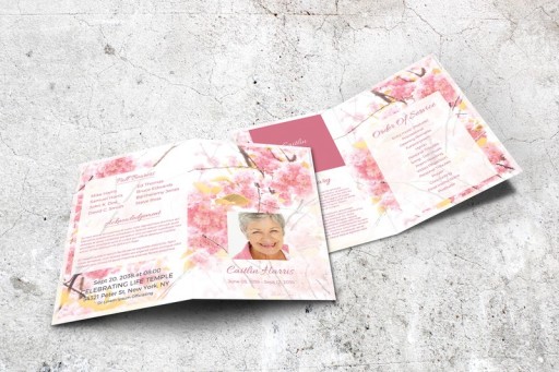 Final Tribute - Printable Funeral Programs and Memorial Service Templates