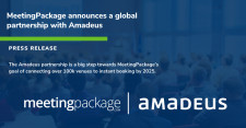 MeetingPackage announces a global partnership with Amadeus