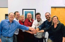 The Executives at Level 3 Audio Visual and AVR meet in New York to finalize the acquisition.