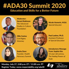 ADA30 Summit 2020: Education and Skills for a Better Future