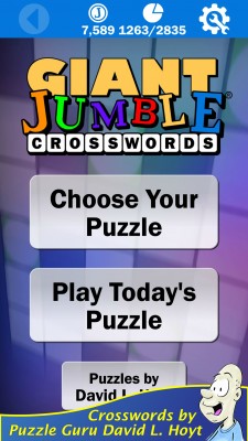 Giant Jumble Crosswords App