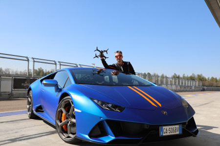 DJI FPV Combo Drone Vs Lamborghini Huracan EVO