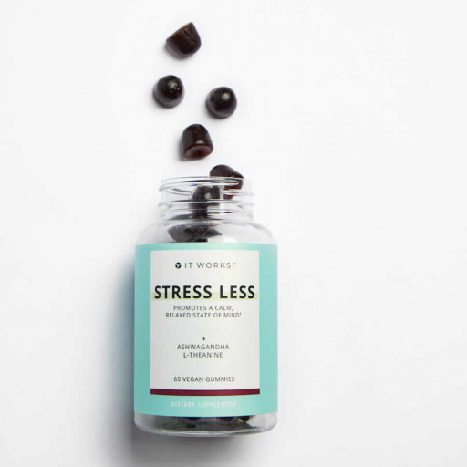 It Works! Releases Its Stress Less Vegan Gummies