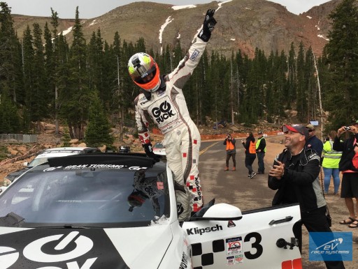 GO PUCK & eV Race Systems Combine Talent to Set New Pikes Peak Electric Vehicle Record