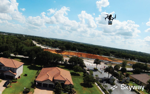Skyway and Zing Operate First Drone Delivery in Orlando, Florida