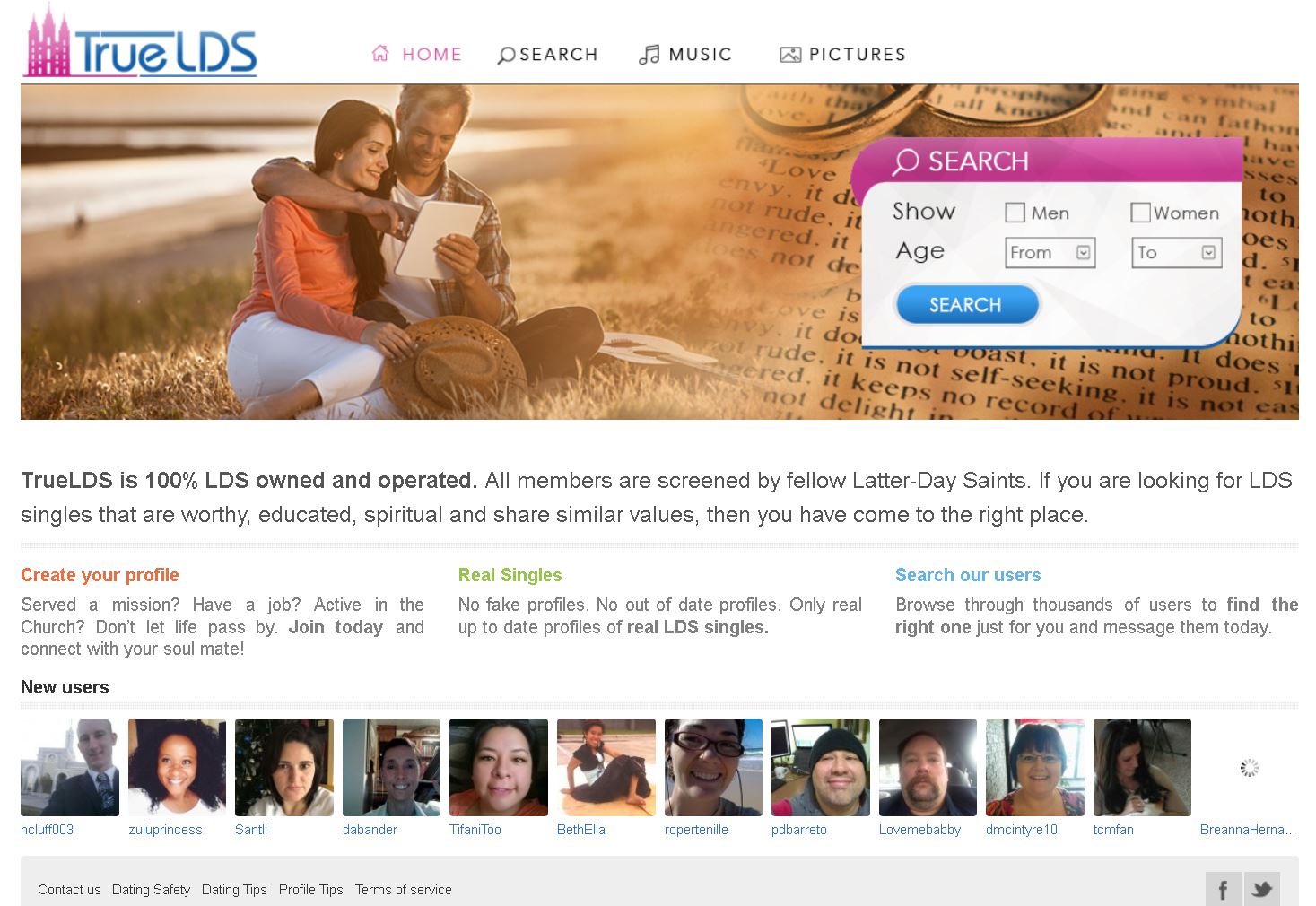 TrueLDS com Has Helped Thousands of LDS Singles Start Relationships