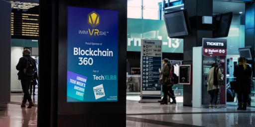 ImmVRse Officially Sponsors Blockchain360 at London Tech Week
