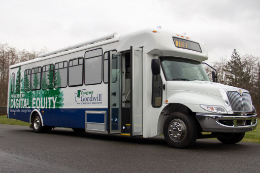 Evergreen Goodwill of Northwest Washington Unveils First 'Digital Equity Bus'