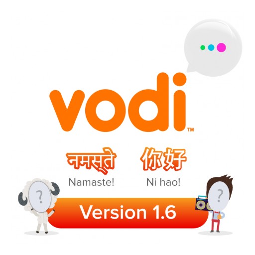 Vodi Releases Feature-Packed Version 1.6