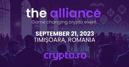 The Alliance crypto event by Crypto.ro