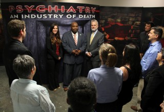 Opening of the Citizens Commission on Human Rights Psychiatry: An Industry of Death traveling exhibit in Nashville, Tennessee