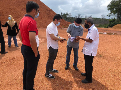 Federal Government Visits Looi Kam Yong's Proposed Mining Project Land in Pengerang, Kota Tinggi, Johor Darul Takzim