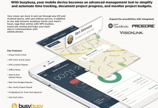 busybusy Mobile Time Tracking for Construction
