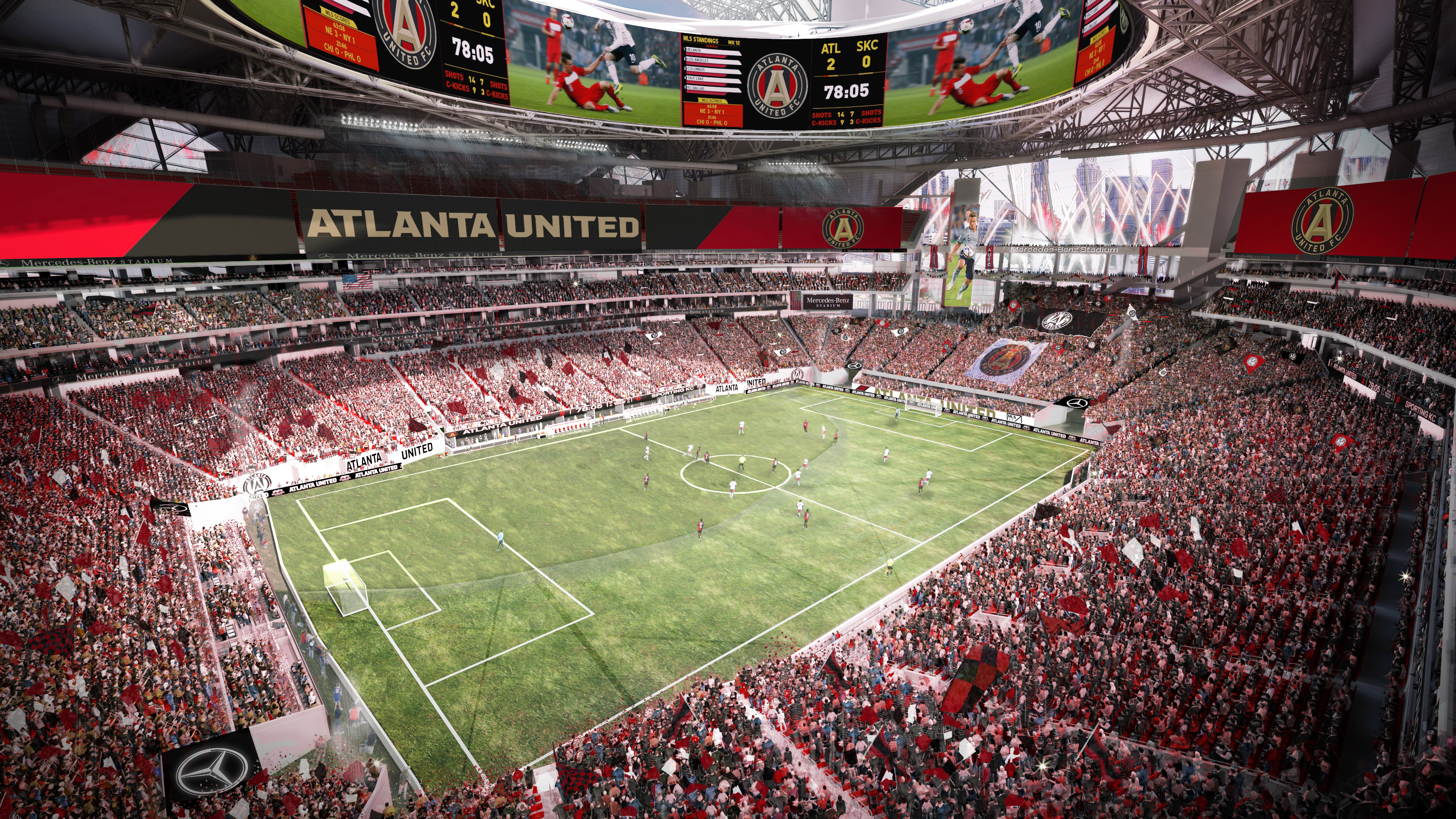 Mercedes-Benz Stadium Extends Trust in FieldTurf CORE with New Surface -  FieldTurf