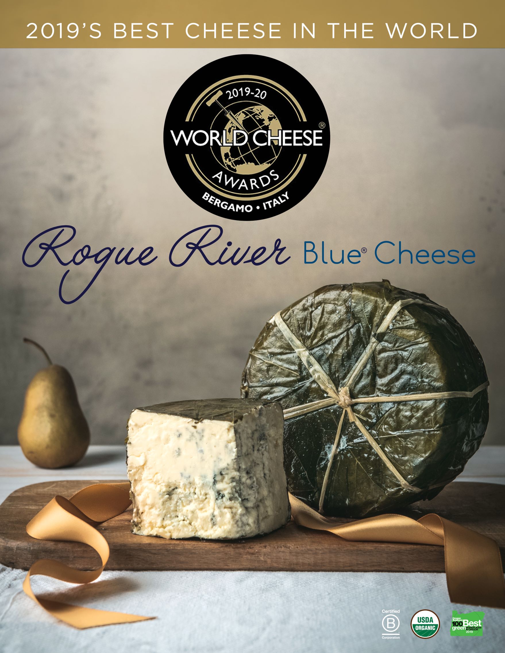 Rogue River Blue Wins World's Best Cheese Newswire